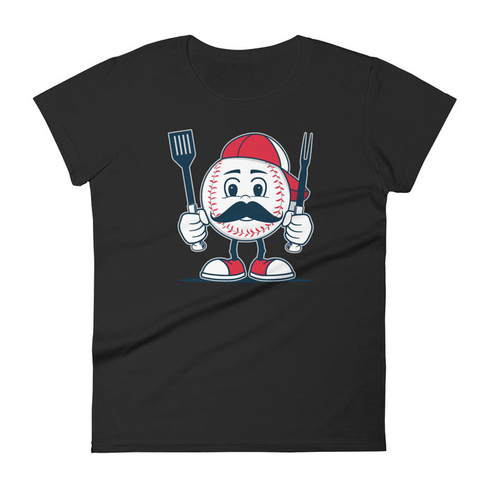 Forkballer Women's Fitted T-Shirt