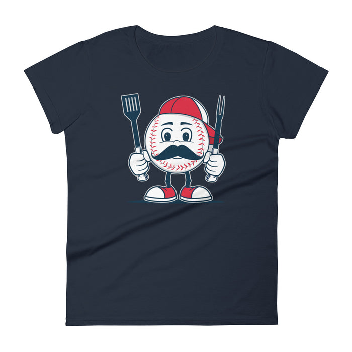 Forkballer Women's Fitted T-Shirt