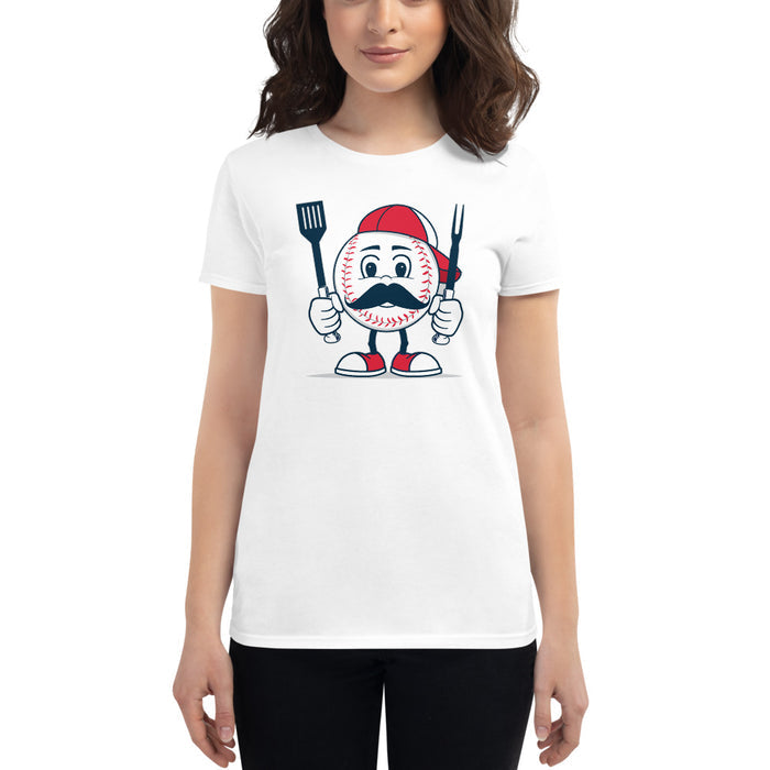 Forkballer Women's Fitted T-Shirt