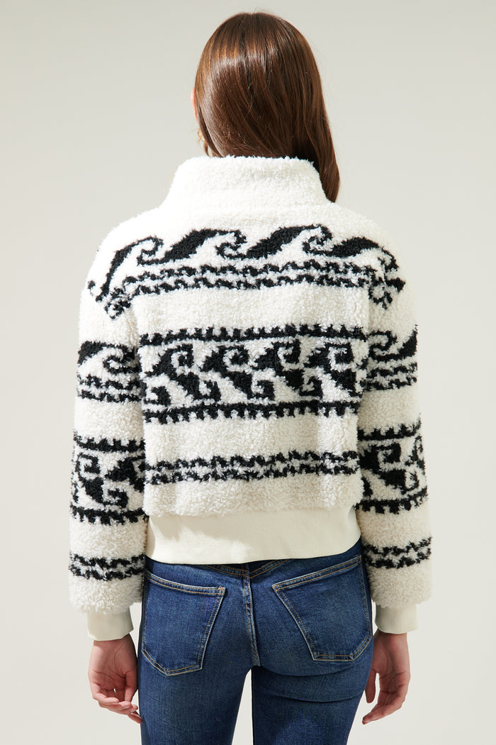 Frinley Dolly Faux Sherpa Jacket