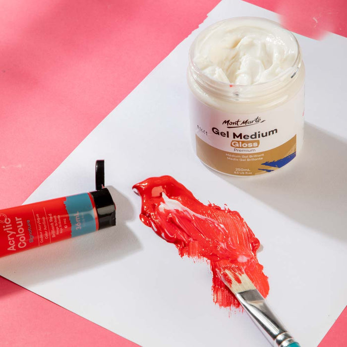 Gel Medium Gloss Premium 250ml