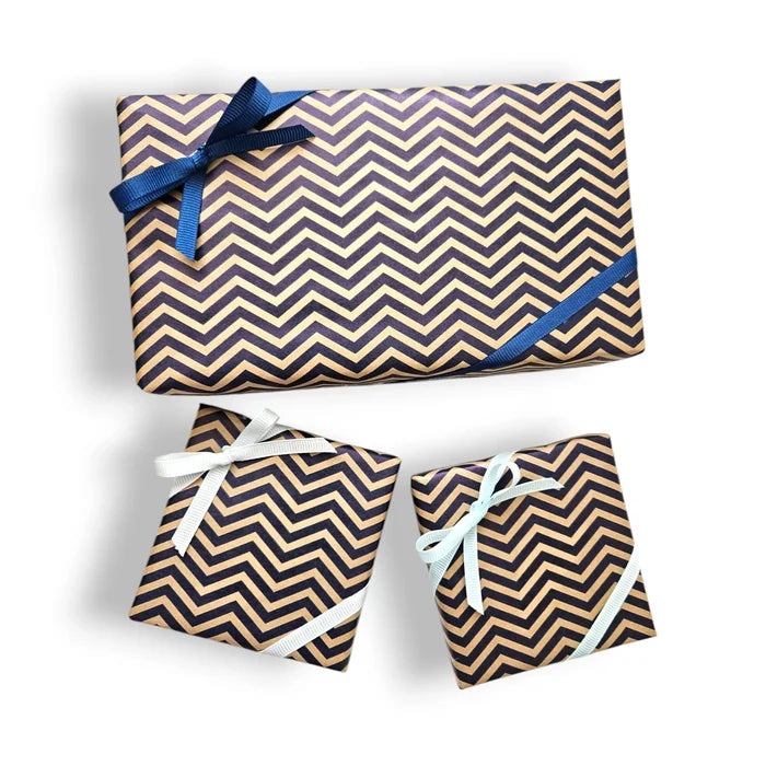 Gift wrapping service, wrapped item with ribbon, view 2