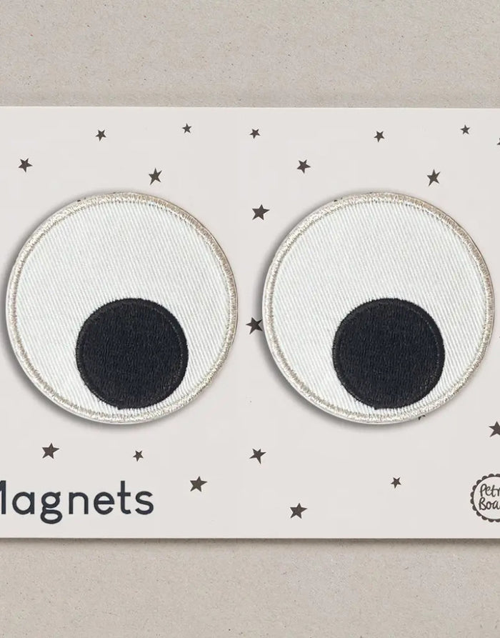 Googly Eyes Embroidered Magnets, Petra Boase