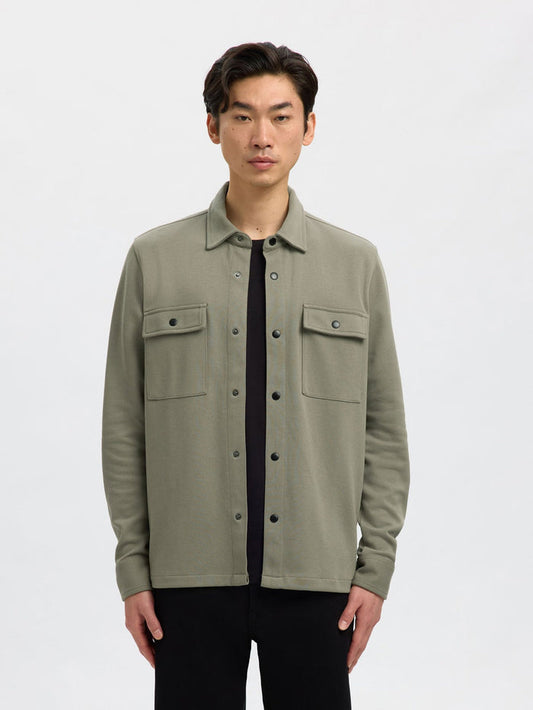Green Classic Overshirt