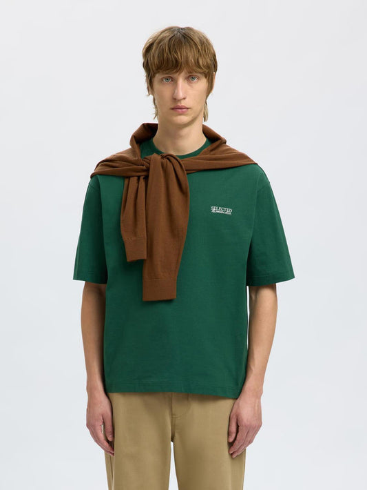 Green Organic Cotton Relaxed Fit T-shirt