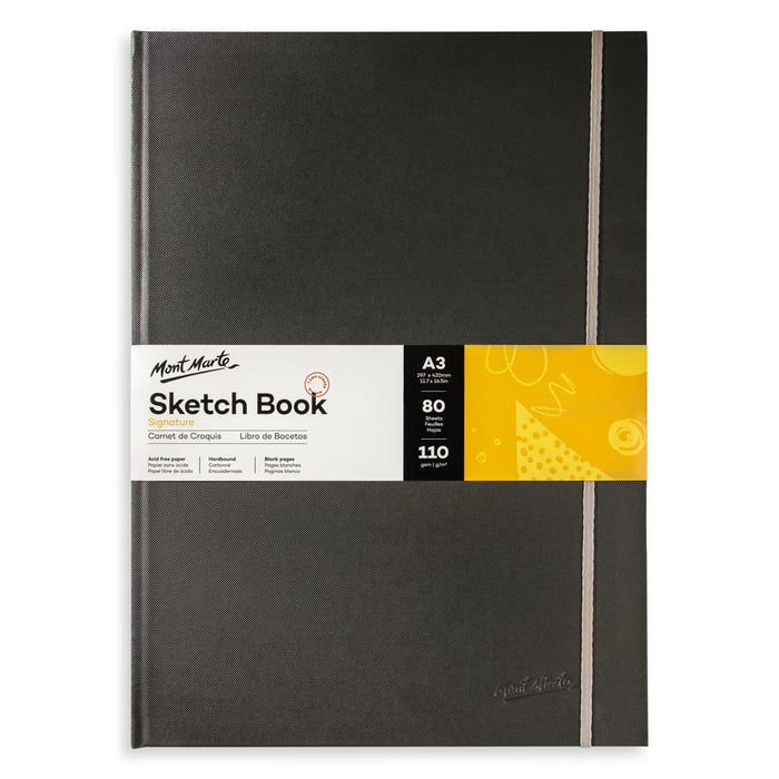 Hardbound Sketch Book Signature 110gsm A3