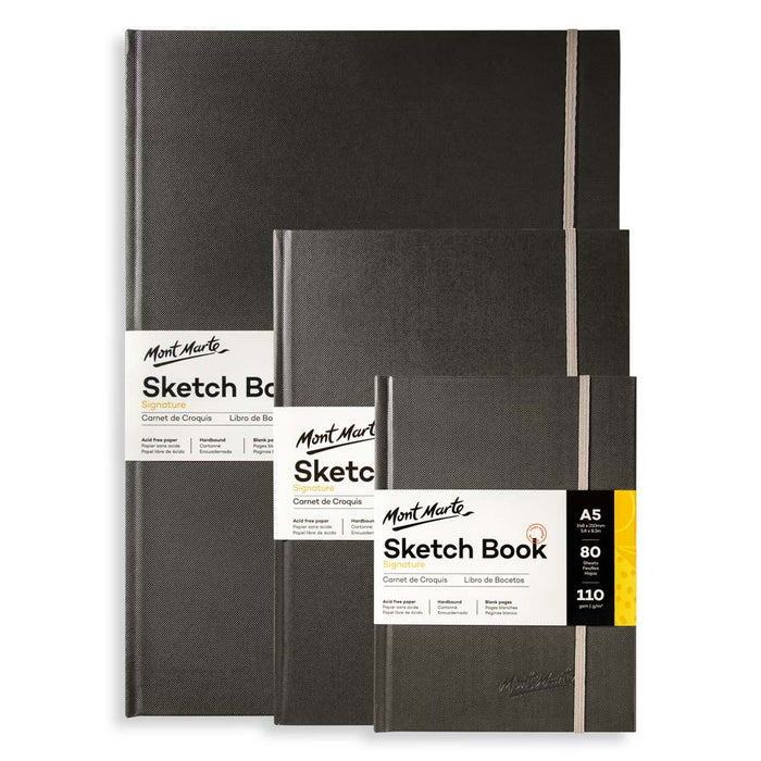 Hardbound Sketch Book Signature 110gsm A3