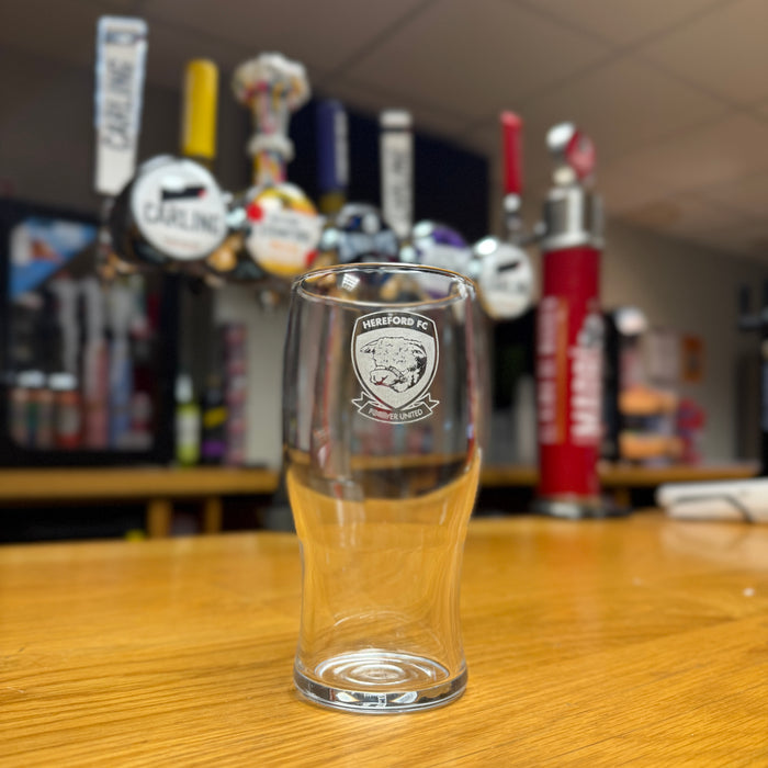 Hereford FC Pint Glass