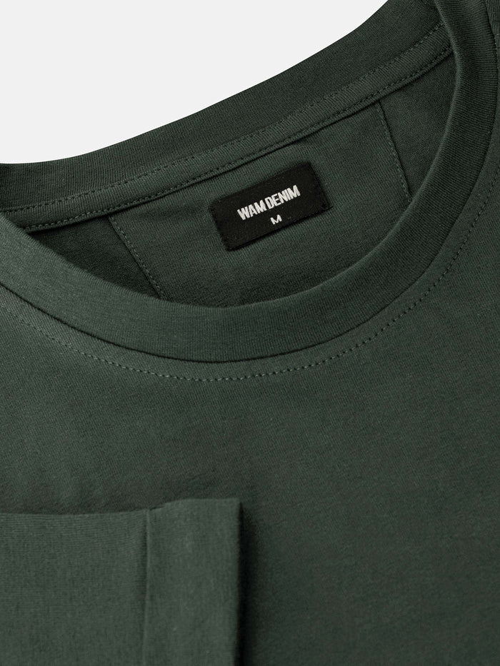 The Emory Dark Green Tshirt Wam Denim