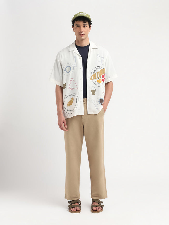 Hotel Amour Printed Relaxed Fit Shirt