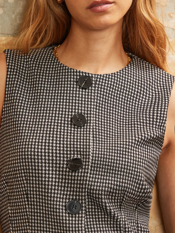 Houndstooth Waistcoat