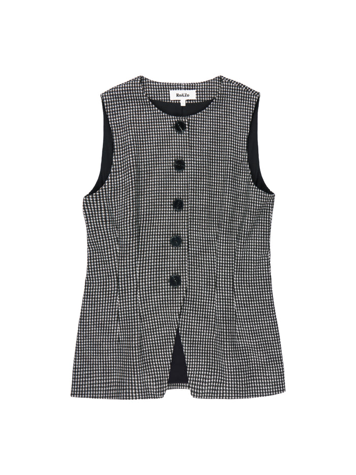 Houndstooth Waistcoat