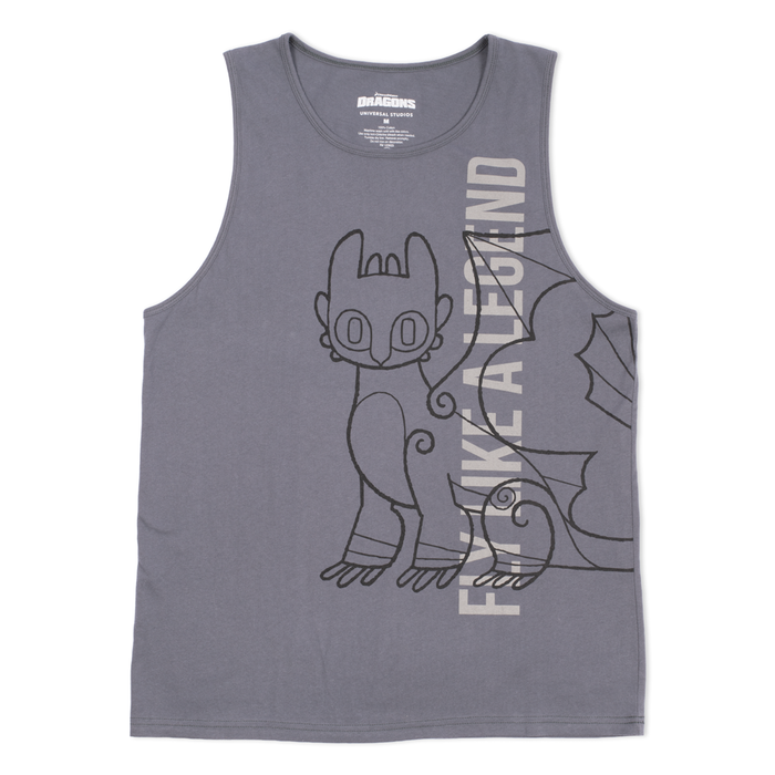 How to Train Your Dragon Toothless Tank Top