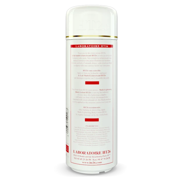HT26 ANTI-Taches Multi-Eclaircissami Body Lotion(White cap / Gold Logo) 17.6 oz / 500 ml HT26