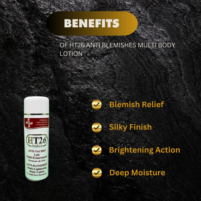 HT26 Anti Blemishes Multi Body Lotion 500ml - Kismet Beauty Brands