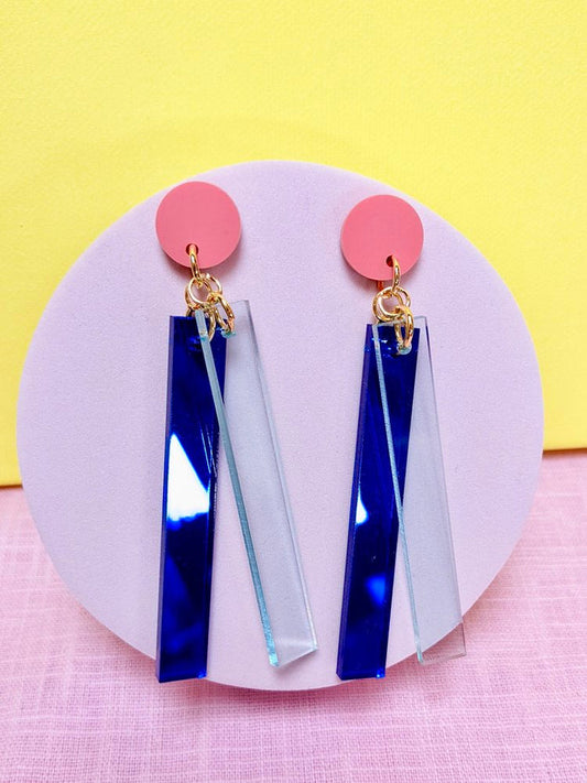 Isabella Rosellini Blue Earrings