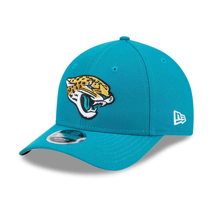 Pictured is this NFL Team Jacksonville Jaguars 9FORTY M-Crown cap in turquoise. 1