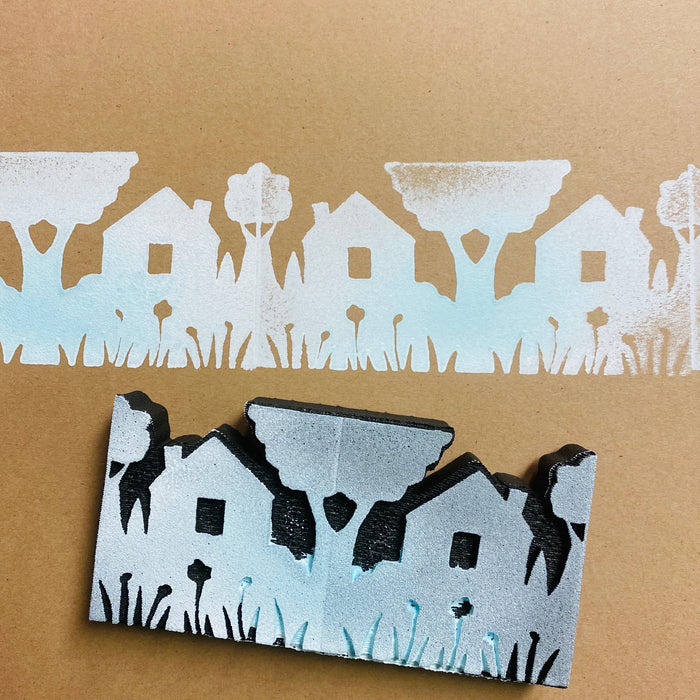 Jone Hallmark | Neighborhood | Foam Stamp