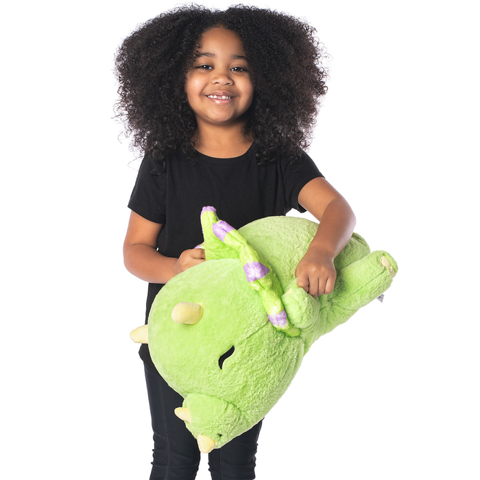 Jurassic World Sleeping Plush of Triceratops