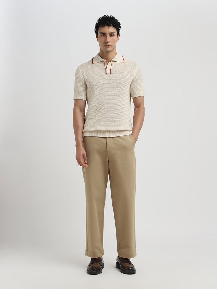 Knitted Structured Polo