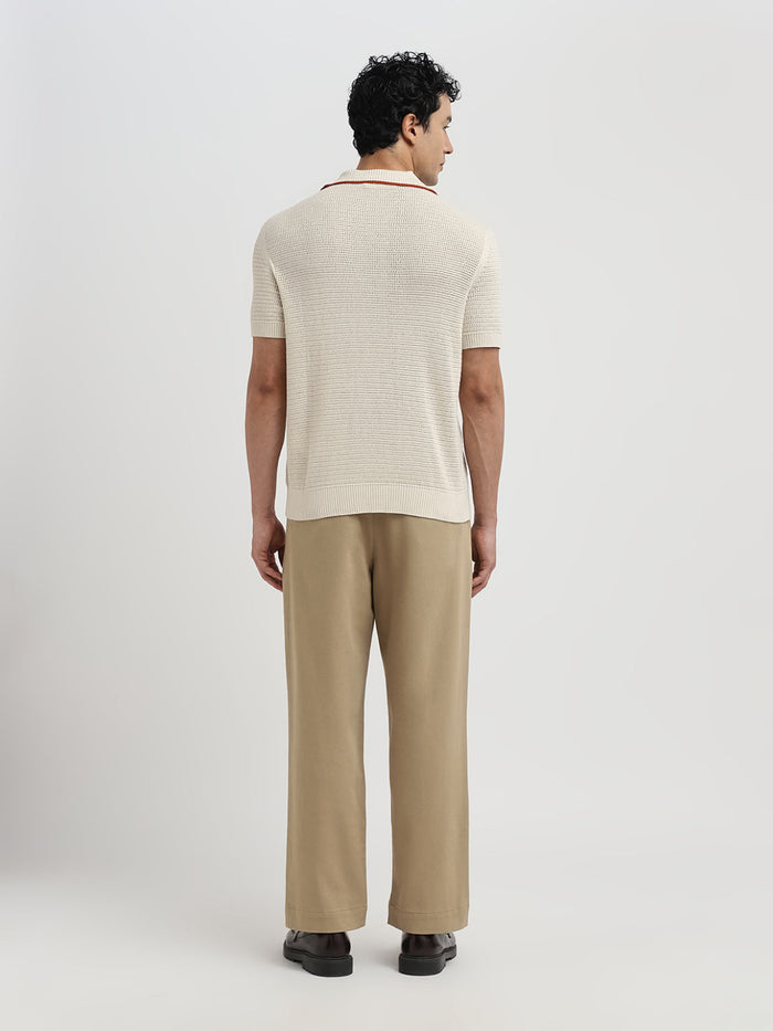 Knitted Structured Polo