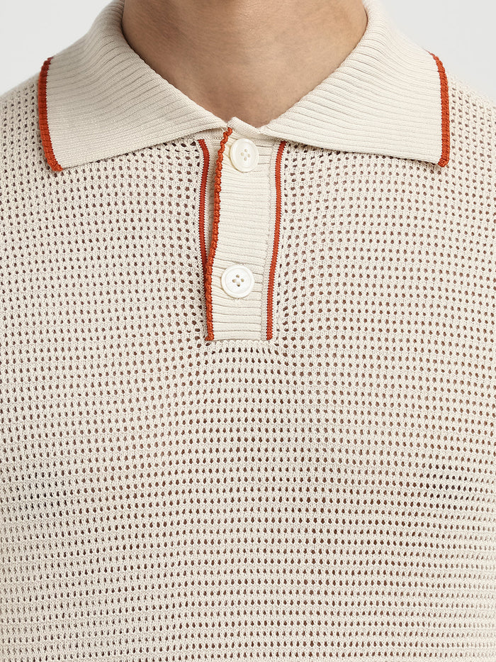 Knitted Structured Polo