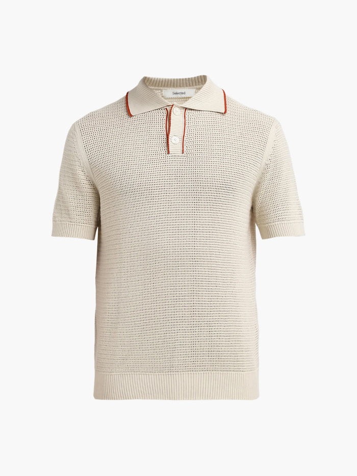 Knitted Structured Polo