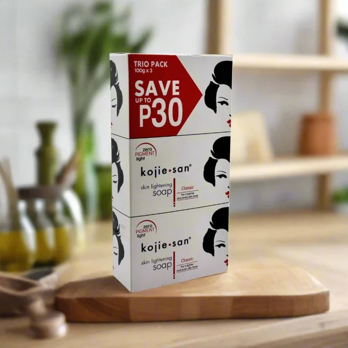 Kojie San Lightening Kojic Acid Soap 3 Bars - Kismet Beauty Brands