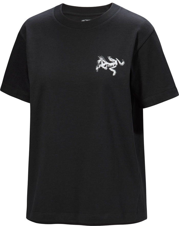 Kragg Cotton Bird Tile Crew Shirt SS Women's