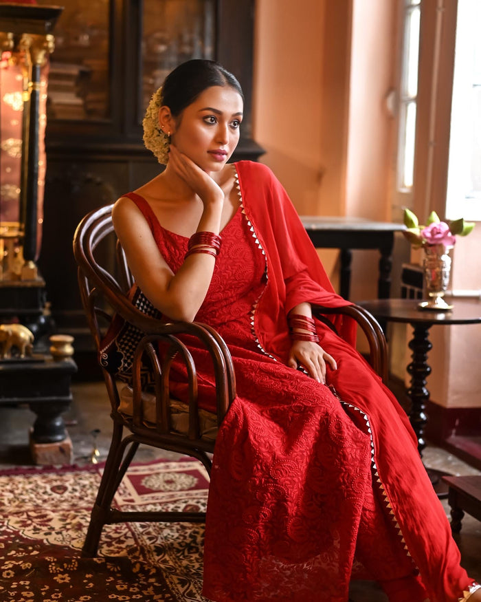 Attractive Red Dress For Valentine Day