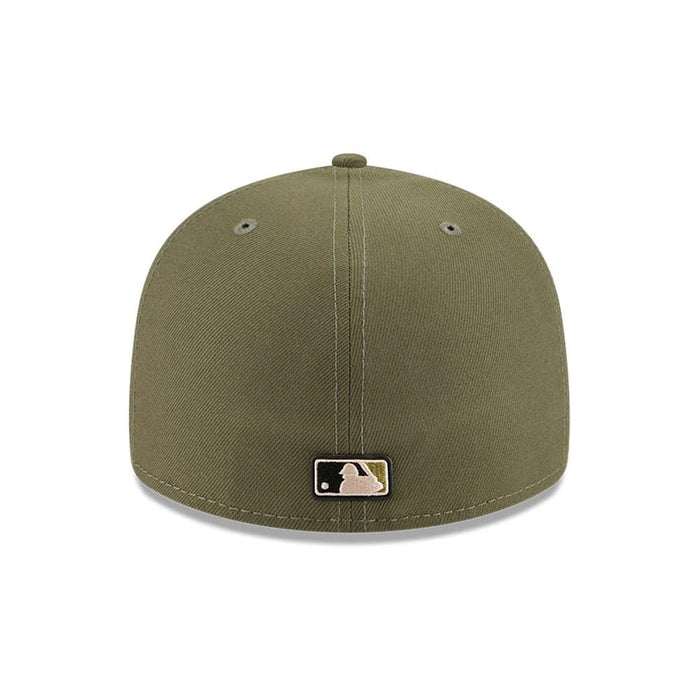Pictured is this MLB Armed Forces Day 2026 LA Dodgers Low Profile 59FIFTY Fitted cap in green. 6