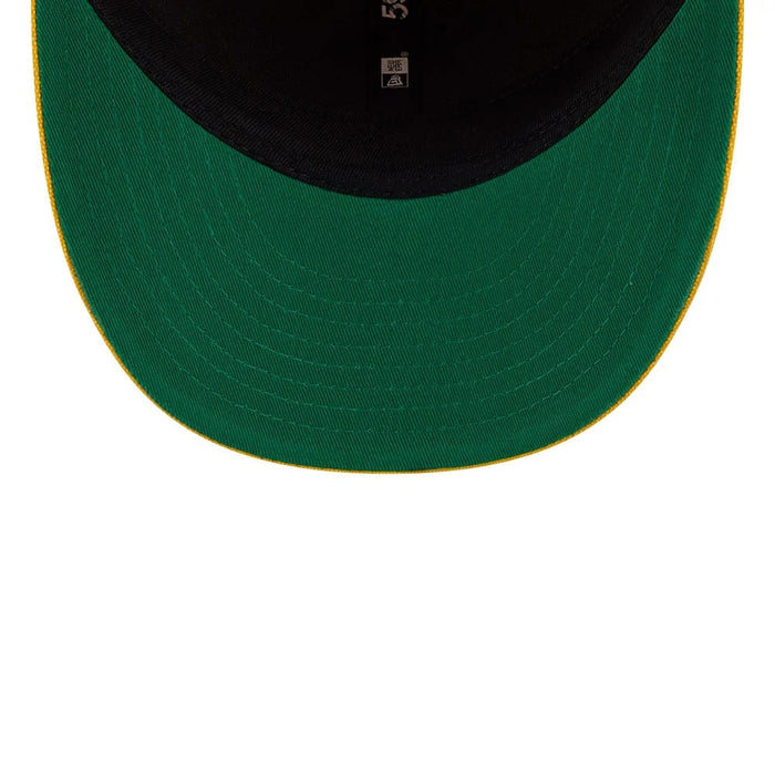 Pictured is this NBA Hardwood Classic LA Lakers 59FIFTY Fitted cap in Yellow. 2