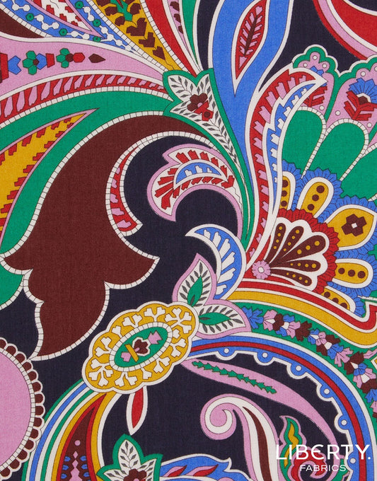 Liberty Fabrics Tana Lawn® Cotton Paisley Fanfare A
