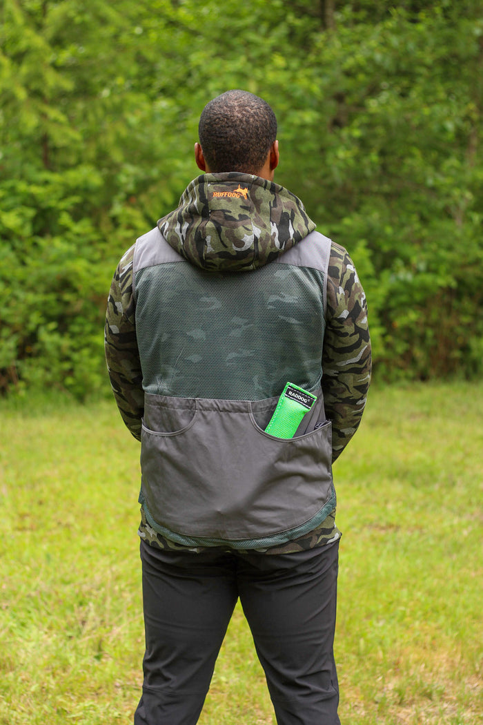 Lightweight Dog Trainer Vest CHARCOAL - Designed in Canada
