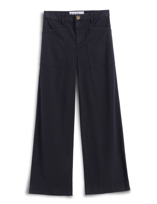 LIMERICK 31" Washed Black, Italian Peached Twill