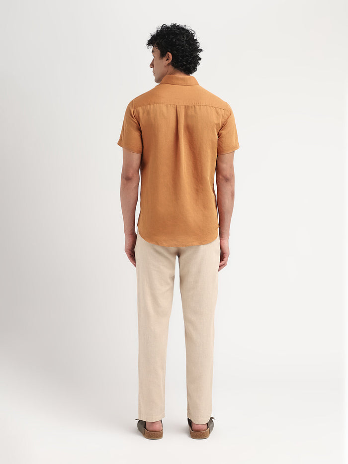 Linen Blend Casual Shirt