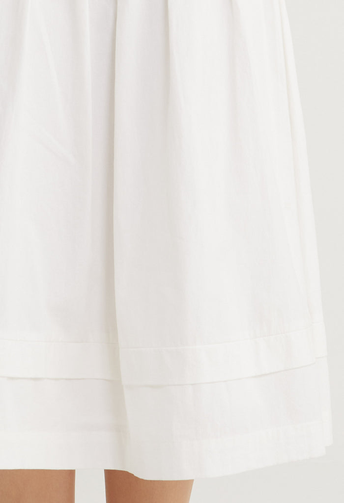 Lustrous Flow Midi Skirt