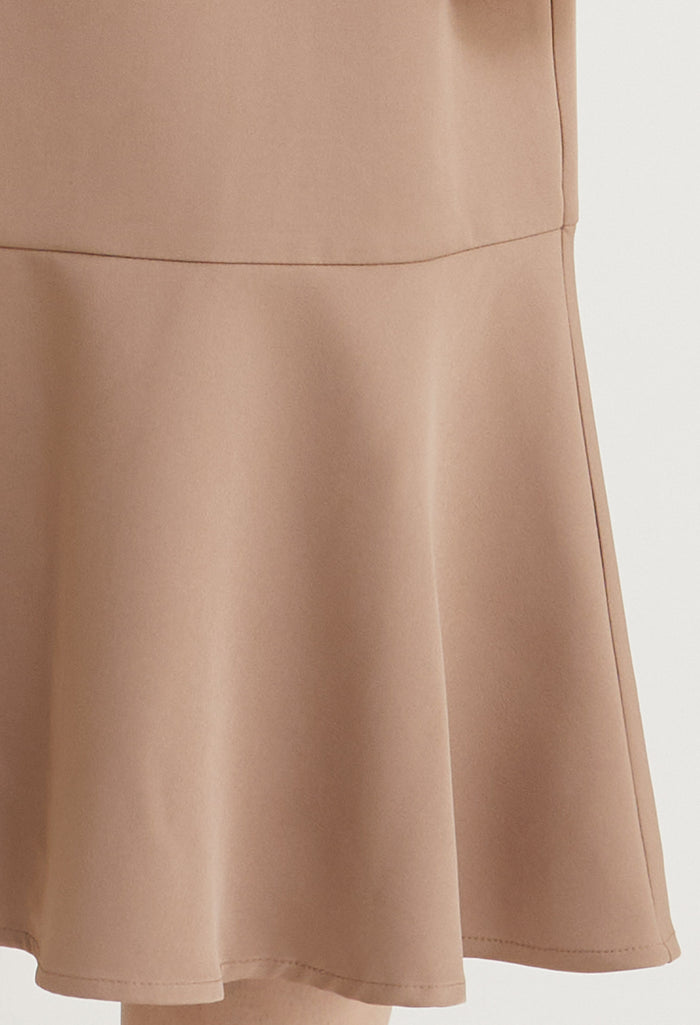 Luxe Wave Midi Skirt