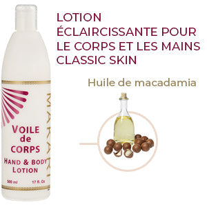 Makari Voile De Corps Hand & Body Lotions 17.8 oz / 500 ml Makari