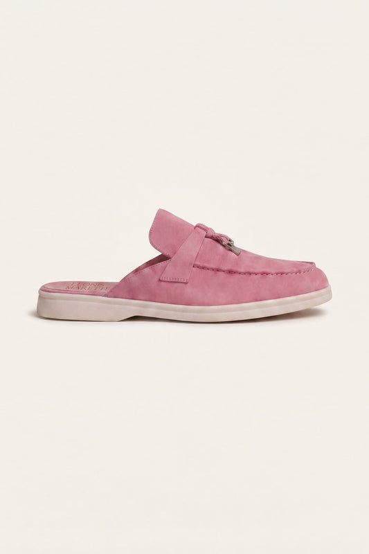 Maretti Buckle Mule Pink