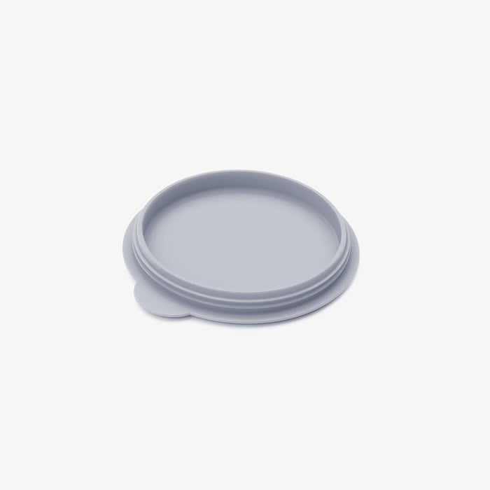 Tiny Bowl Lid in Pewter / Storage Lids for the Tiny Bowl by ezpz / Silicone Lid for Baby Bowl