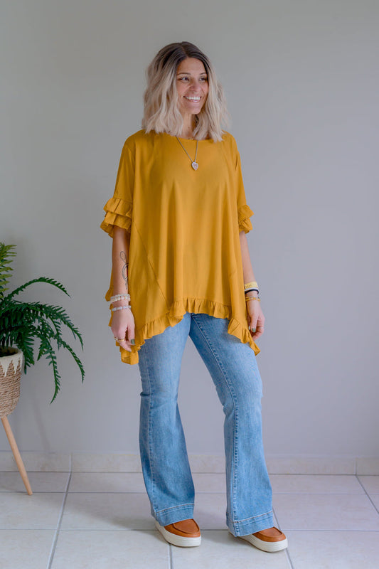 Mean Mr. Mustard Bell Sleeve