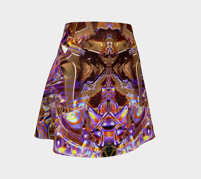 Meltdown High Waist Flare Skirt