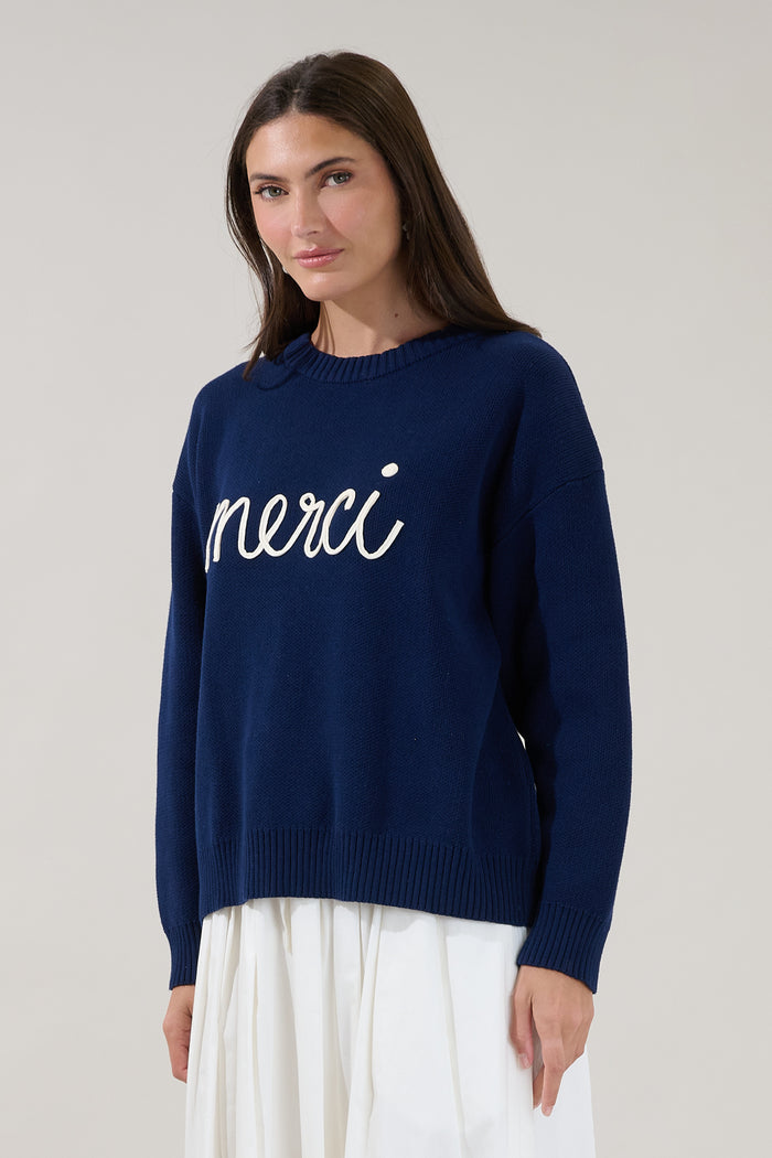 Merci Long Sleeve Sweater