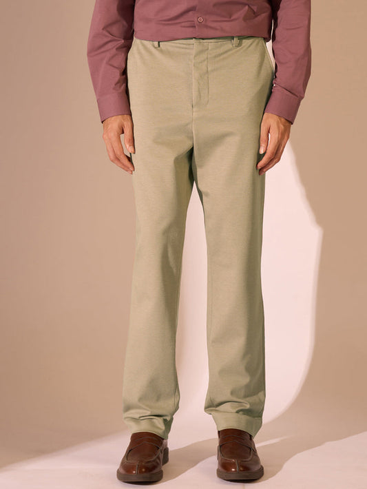 Mid Rise Regular Fit Pants