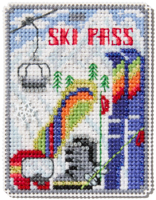 Mill Hill Winter Holiday Collection - Ski Pass MH18-2533