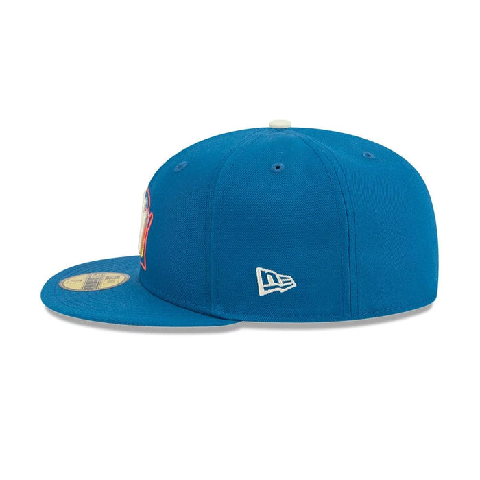 Pictured is this MLB City Connect Milwaukee Brewers 59FIFTY Fitted cap in Blue. 5