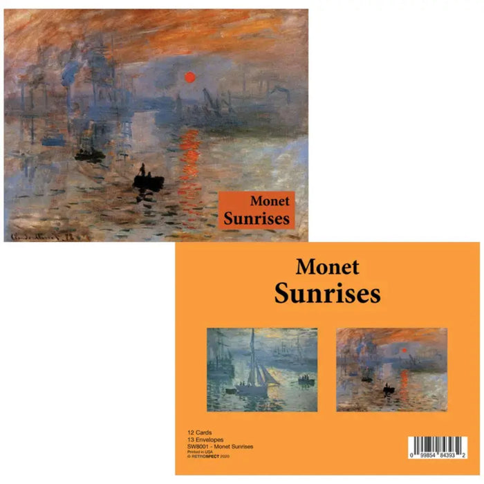 Monet Sunrises Notecards - Boxed Set
