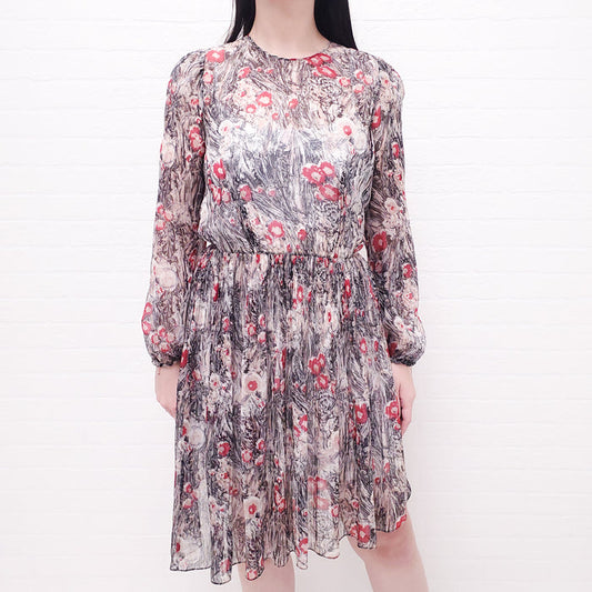 N°21 FLORAL SILK DRESS - SIZE 42
