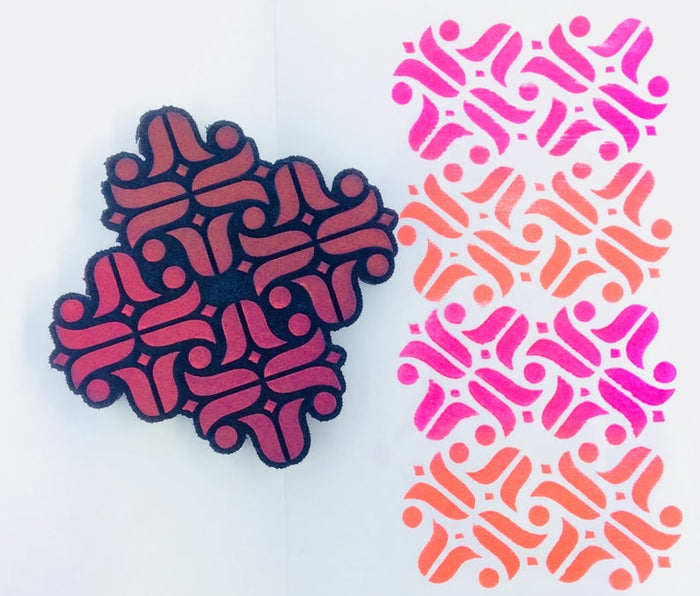 Nathalie Kalbach | Amsterdam | Foam Stamp